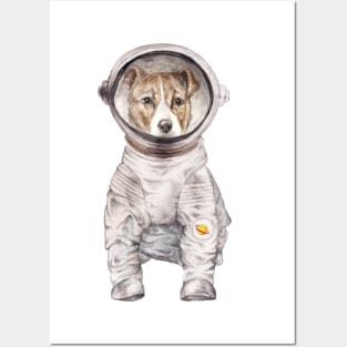 Laika the Space Pup- Doodle Posters and Art